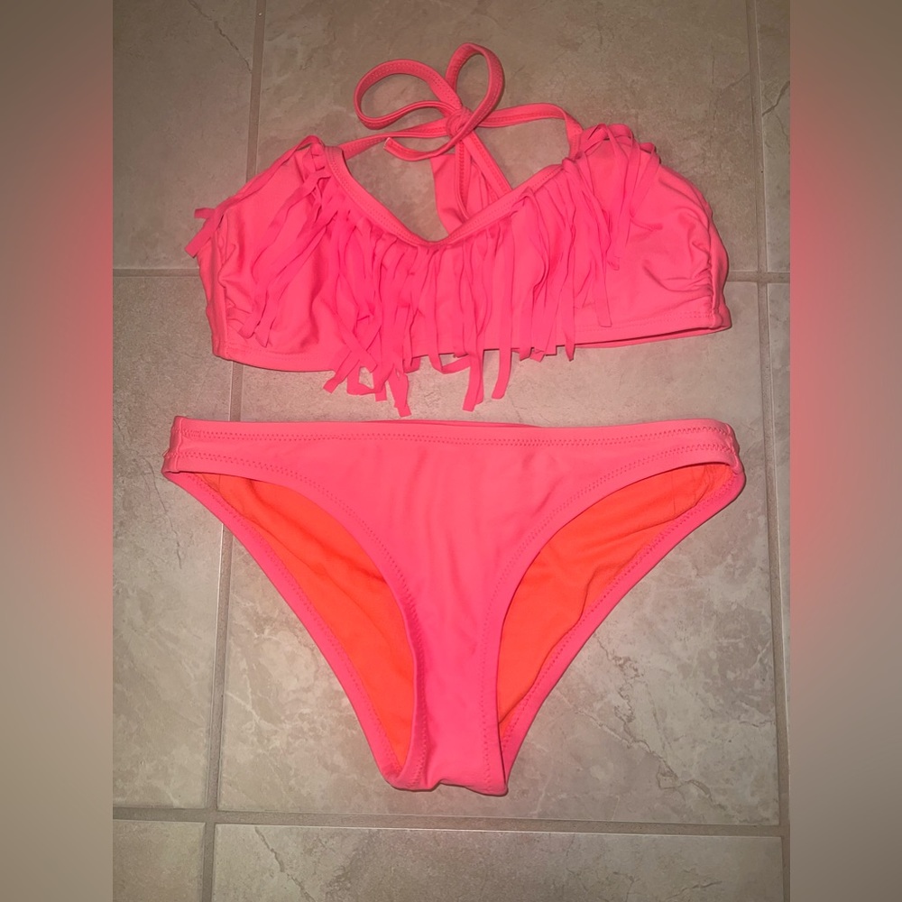 Junior Girl’s Fringe Bikini Set